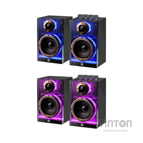 Акустична система Defender Futuro LED Bluetooth Black (65087)