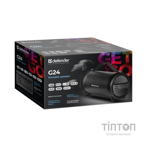 Акустична система Defender G24 Black (65124)