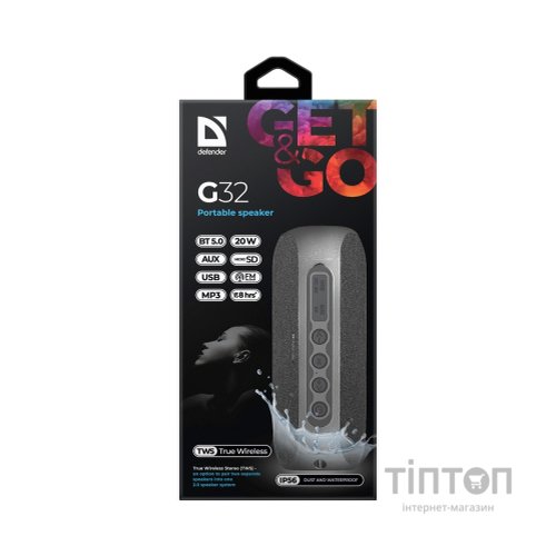 Акустична система Defender G32 20Вт Black (65232)