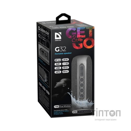 Акустична система Defender G32 20Вт Black (65232)