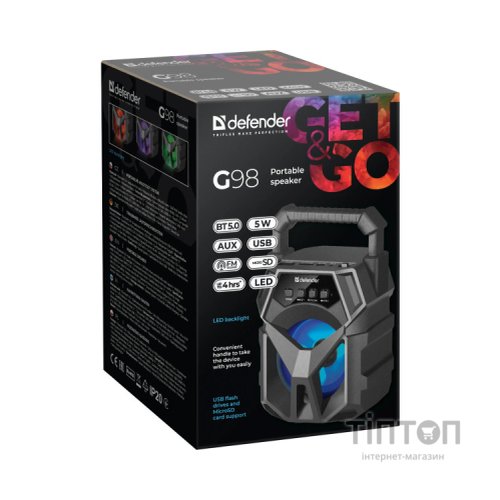 Акустична система Defender G98 Black (65098)