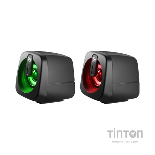 Акустична система Defender J1 LED USB Black (65961)