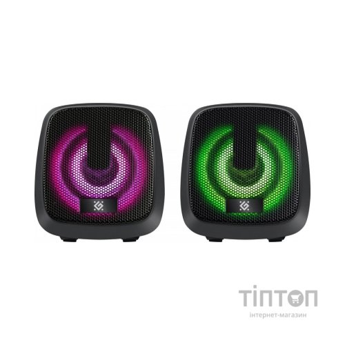 Акустична система Defender J2 LED USB Black (65962)