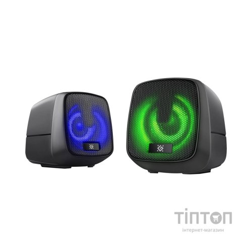 Акустична система Defender J2 LED USB Black (65962)