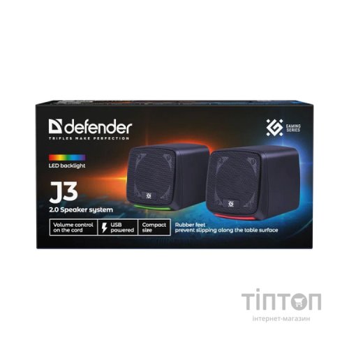 Акустична система Defender J3 Black (65963)
