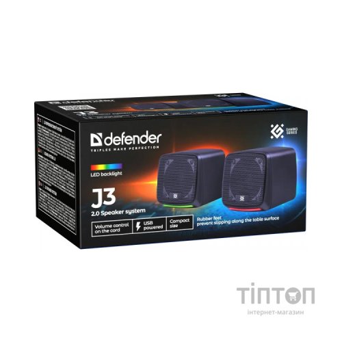 Акустична система Defender J3 Black (65963)