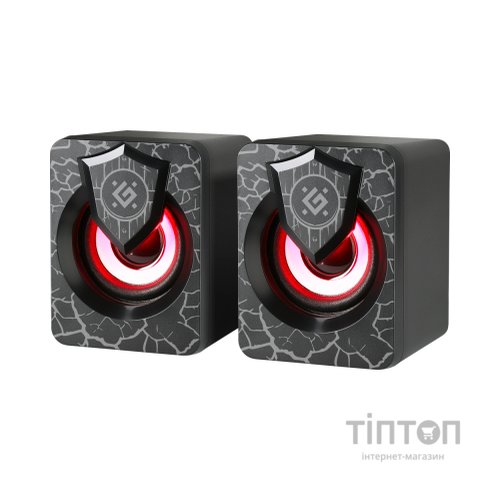 Акустична система Defender Onyx Led USB Black (65038)
