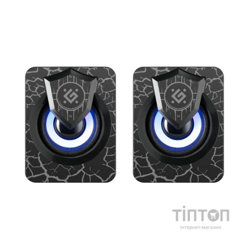Акустична система Defender Onyx Led USB Black (65038)