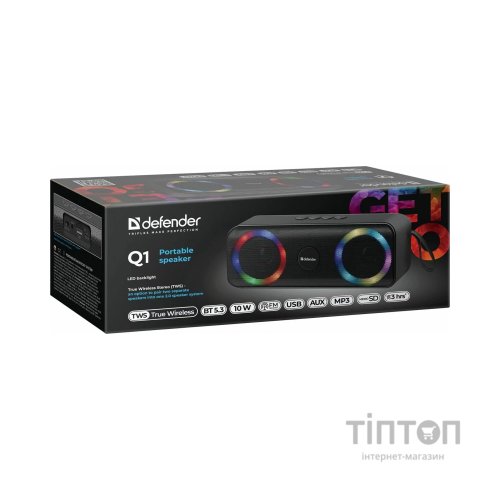Акустична система Defender Q1 10Вт Black (65301)