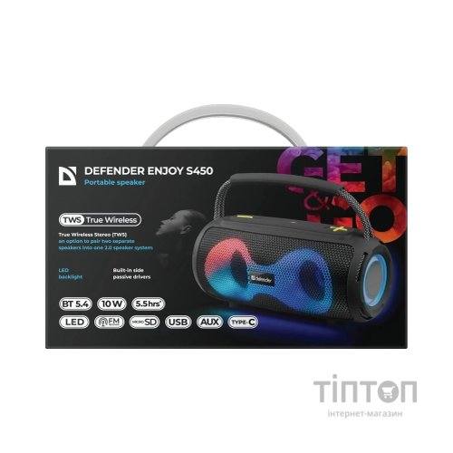 Акустична система Defender S450 Black (65451)