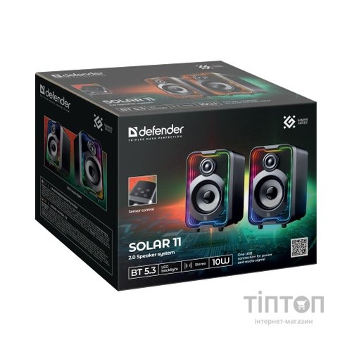 Акустична система Defender Solar 11 Black (65811)