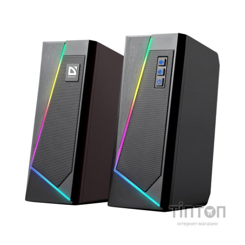 Акустична система Defender Solar 3 Bluetooth Light USB Black (65103)