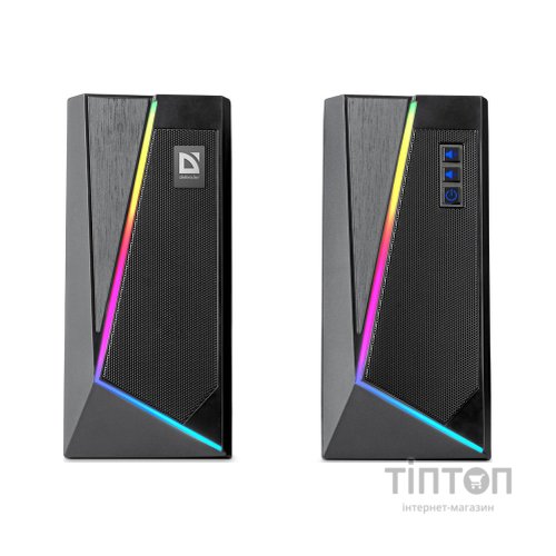 Акустична система Defender Solar 3 Bluetooth Light USB Black (65103)