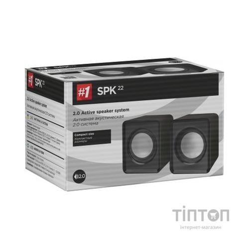 Акустична система Defender SPK 22 2х2,5W USB black (65503)