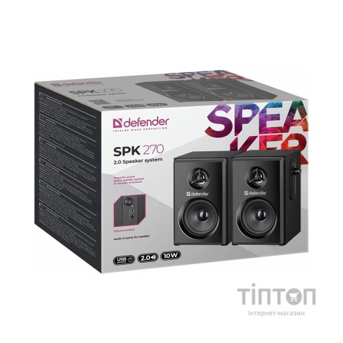 Акустична система Defender SPK 270 USB Black (65270)