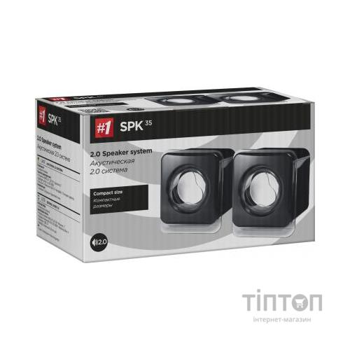 Акустична система Defender SPK 35 5W USB black (65635)