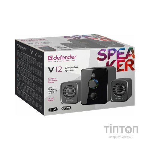 Акустична система Defender V12 USB Black (65212)