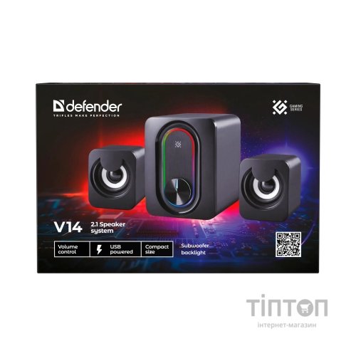 Акустична система Defender V14 Black (65314)