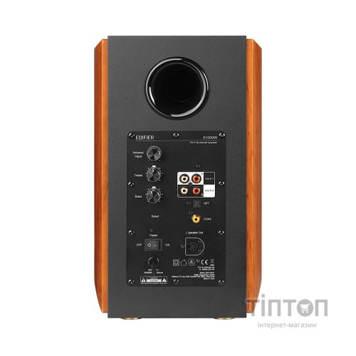 Акустична система Edifier S1000W 120W Bluetooth Wi-Fi Hi-Res Brown (S1000W)