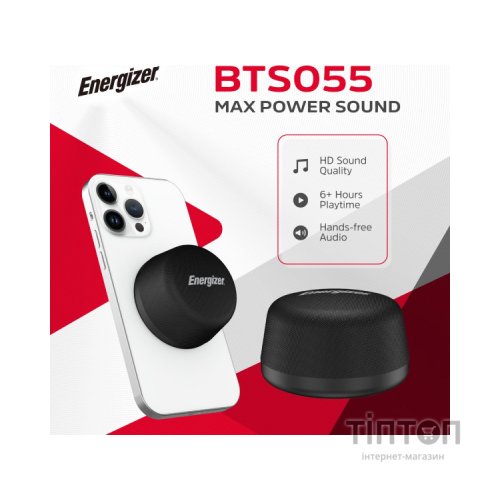 Акустична система Energizer BTS055 Black (BTS055)