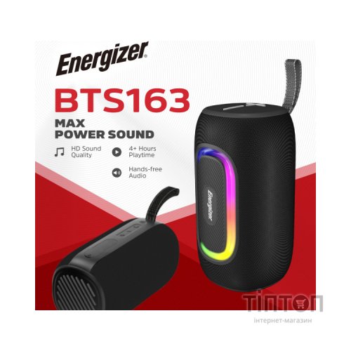 Акустична система Energizer BTS163 Black (BTS163)
