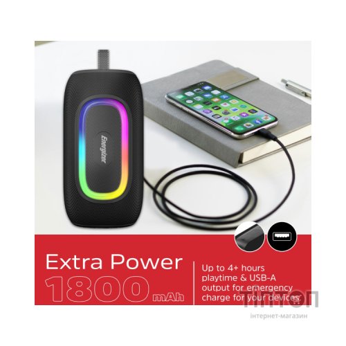 Акустична система Energizer BTS163 Black (BTS163)