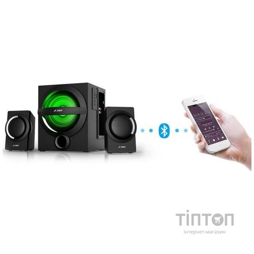Акустична система F&D (2.1) A140X Bluetooth (13Вт+2x12Вт.) Чорна