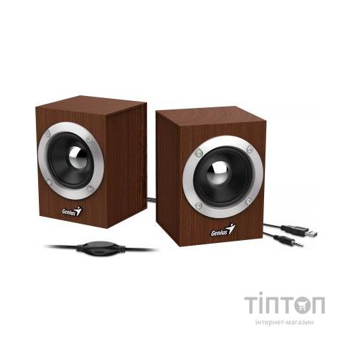 Акустична система Genius SP-HF280 USB Wood (31730028400)