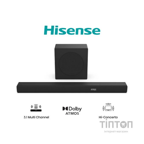 Акустична система Hisense AX3100Q Black (20015173)