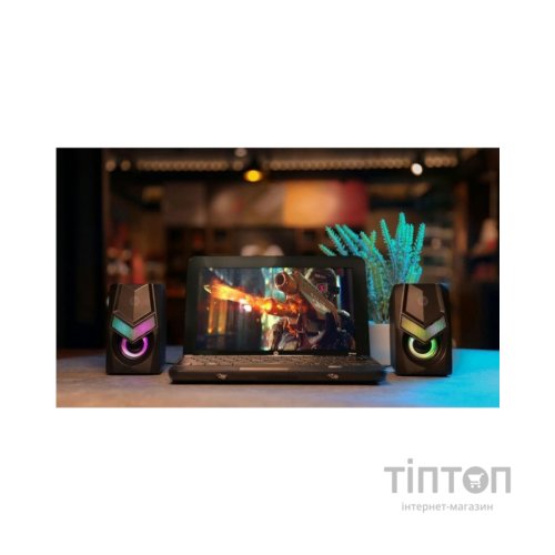 Акустична система HP DHE-6000 LED RGB Black (DHE-6000)