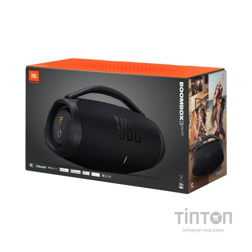 Акустична система JBL Boombox 3 Wi-Fi Black (JBLBB3WIFIBLKEP)
