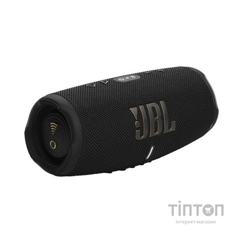 Акустична система JBL Charge 5 Wi-Fi Black (JBLCHARGE5WIFIBLK)