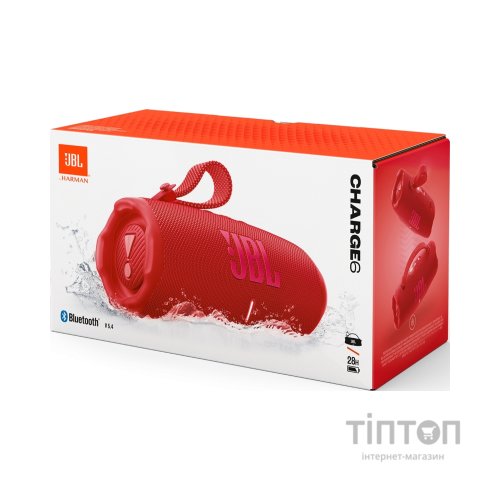 Акустична система JBL Charge 6 Red (JBLCHARGE6RED)
