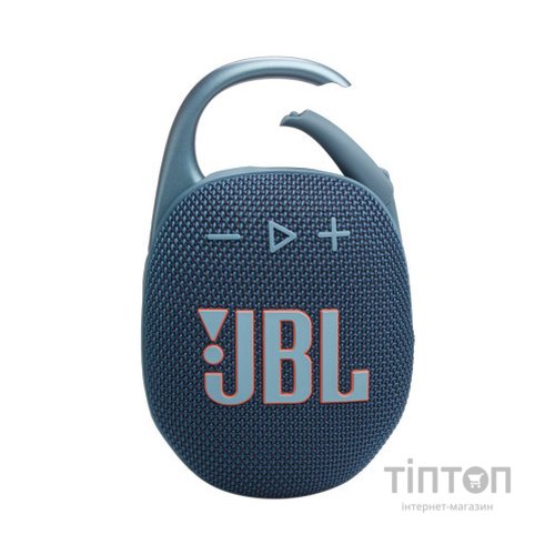 Акустична система JBL Clip 5 Blue (JBLCLIP5BLU)