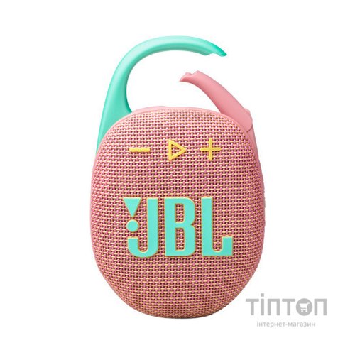 Акустична система JBL Clip 5 Pink (JBLCLIP5PINK)