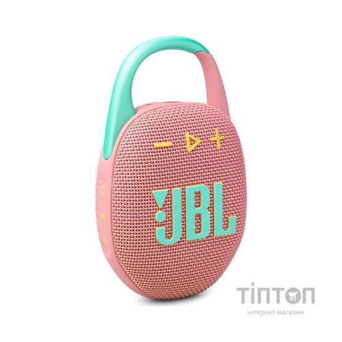 Акустична система JBL Clip 5 Pink (JBLCLIP5PINK)