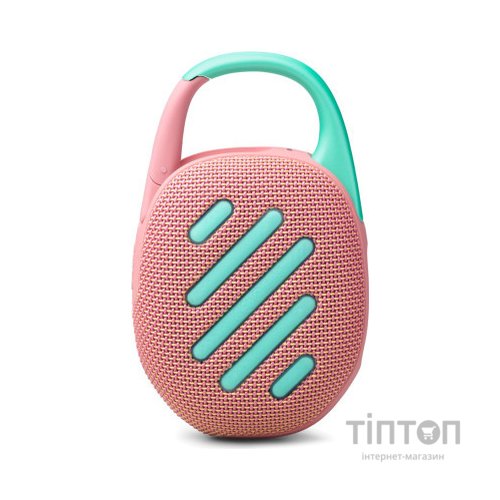 Акустична система JBL Clip 5 Pink (JBLCLIP5PINK)