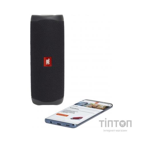 Акустична система JBL Flip 5 Black (JBLFLIP5BLK)