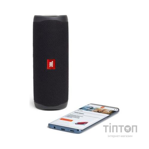 Акустична система JBL Flip 5 Black (JBLFLIP5BLKEU)