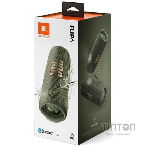 Акустична система JBL Flip 6 Green (JBLFLIP6GREN)