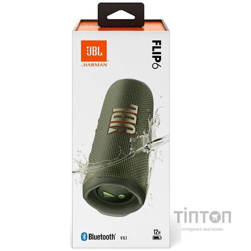Акустична система JBL Flip 6 Green (JBLFLIP6GREN)