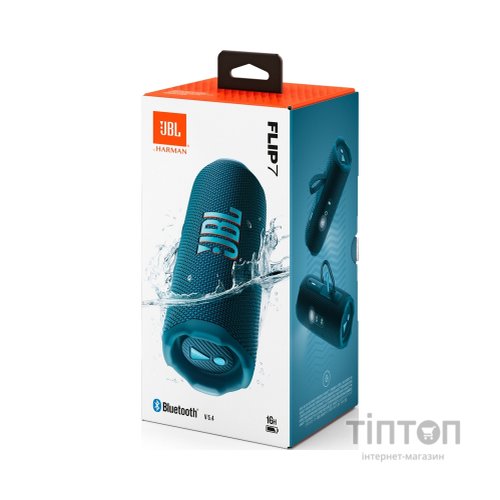 Акустична система JBL Flip 7 Blue (JBLFLIP7BLU)