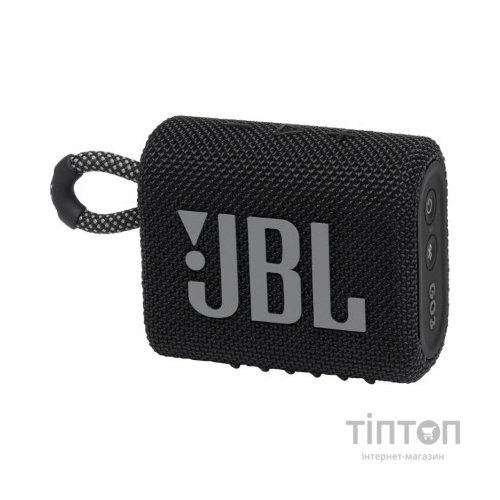 Акустична система JBL Go 3 Black (JBLGO3BLK)