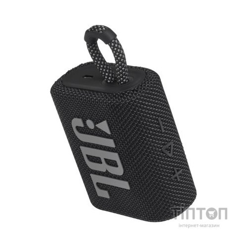 Акустична система JBL Go 3 Black (JBLGO3BLK)