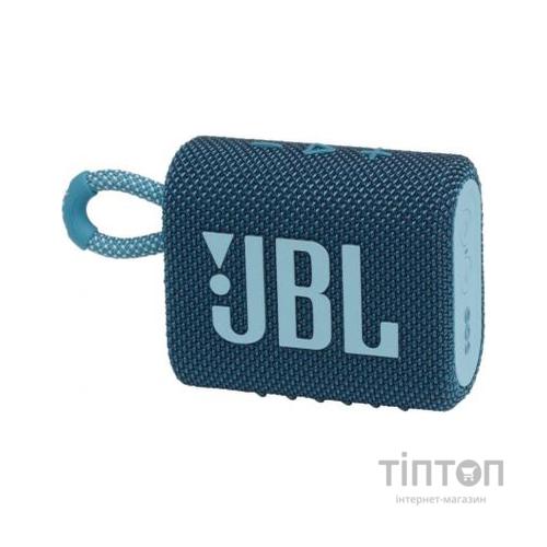 Акустична система JBL Go 3 Blue (JBLGO3BLU)