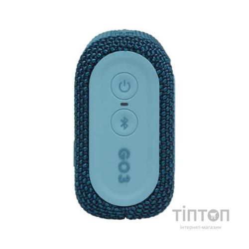 Акустична система JBL Go 3 Blue (JBLGO3BLU)