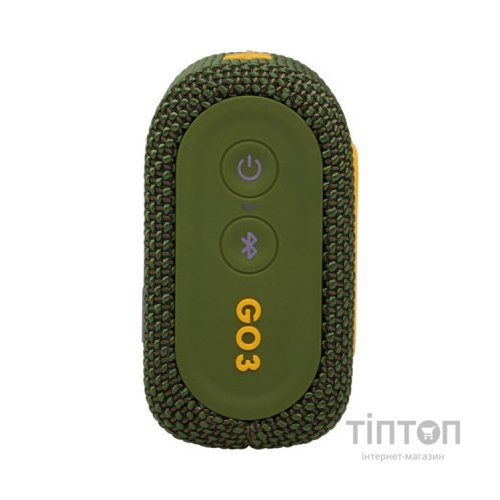 Акустична система JBL Go 3 Green (JBLGO3GRN)