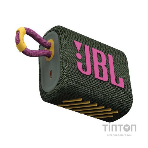 Акустична система JBL Go 3 Green (JBLGO3GRN)