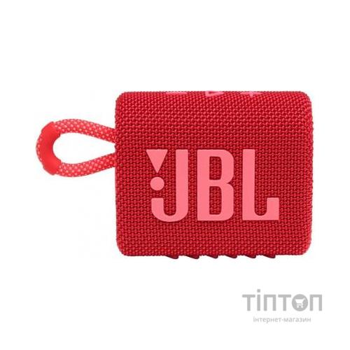 Акустична система JBL Go 3 Red (JBLGO3RED)