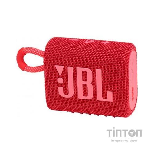 Акустична система JBL Go 3 Red (JBLGO3RED)